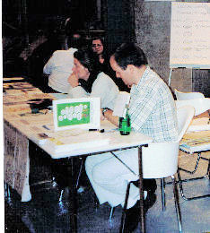 Sandrine Allier et Yves Lapalu, salon Autonomic 2000