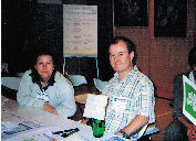 Sandrine Allier et Yves Lapalu, salon Autonomic 2000
